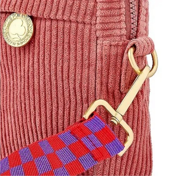Pink Corduroy Crossbody Bag - Rowing Blazers for Target - Picture 3 of 3